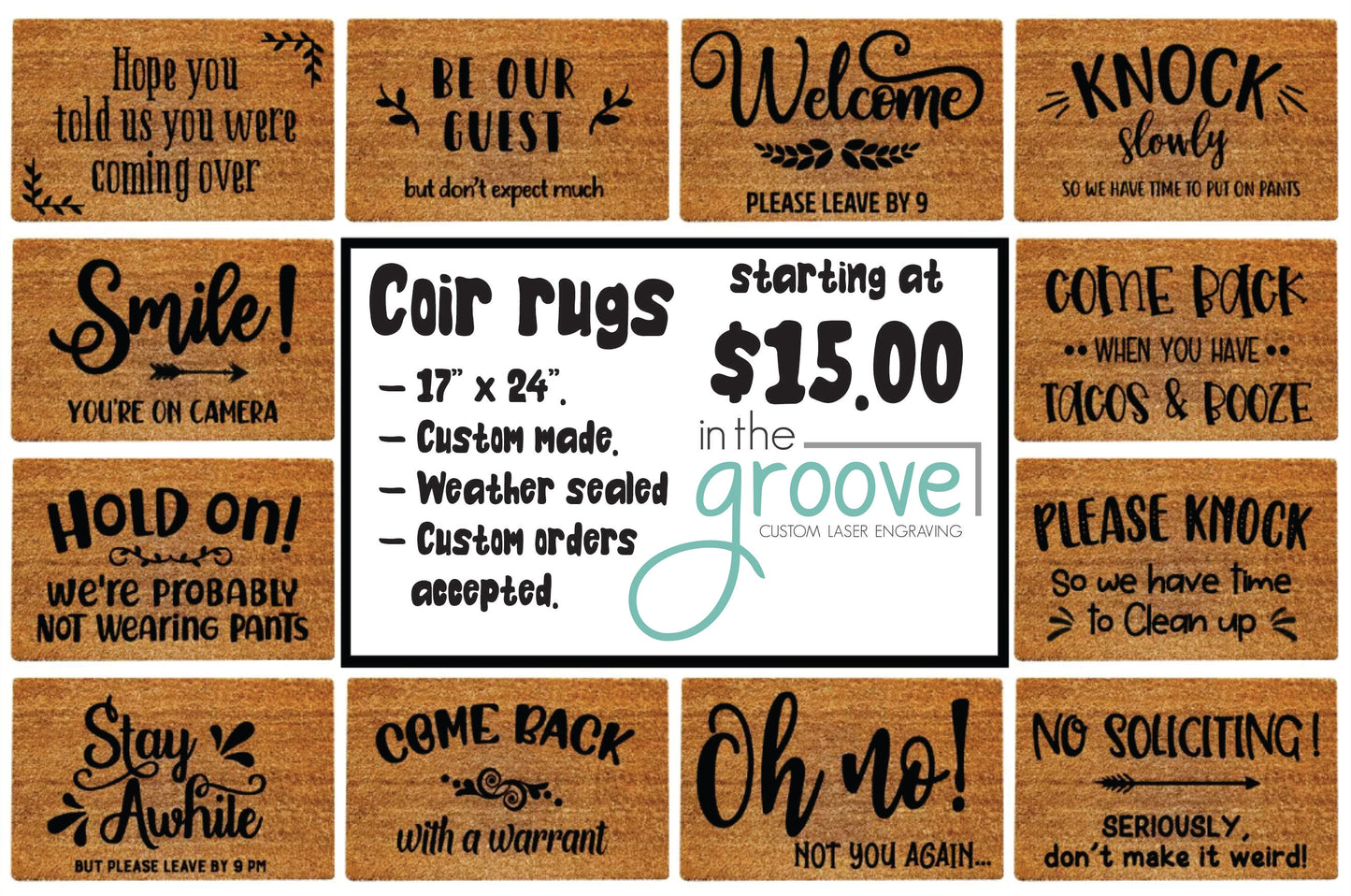 Coir rugs