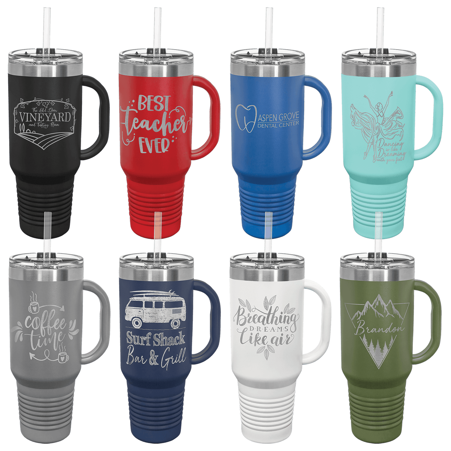 Polar Camel 40 oz. Travel Mugs