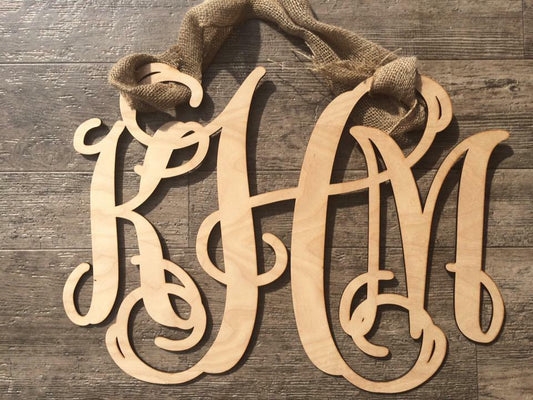 3 Letter Monogram