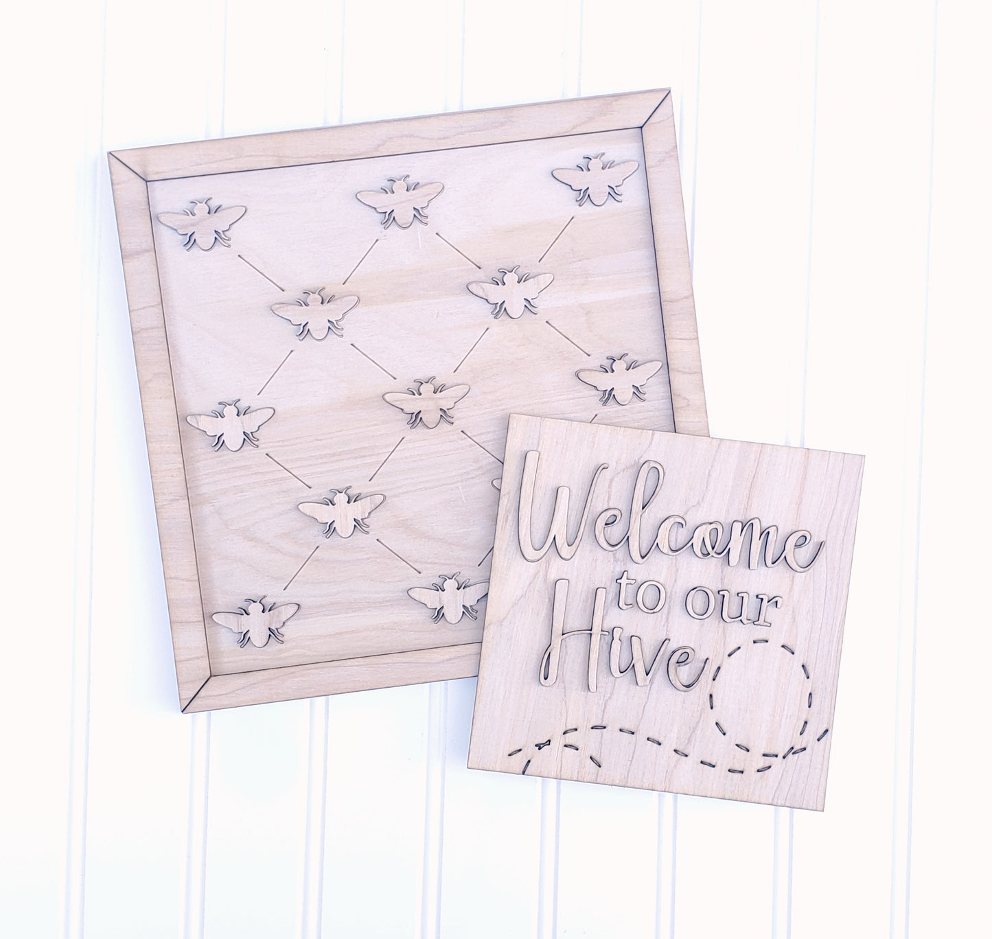 Buzzing bee Mini Signs