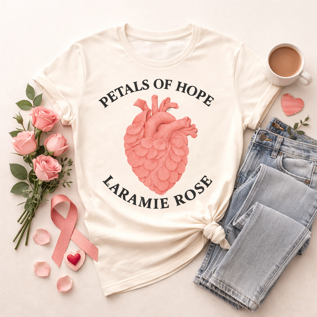 Petals of Hope – Laramie Rose Fundraiser Shirt